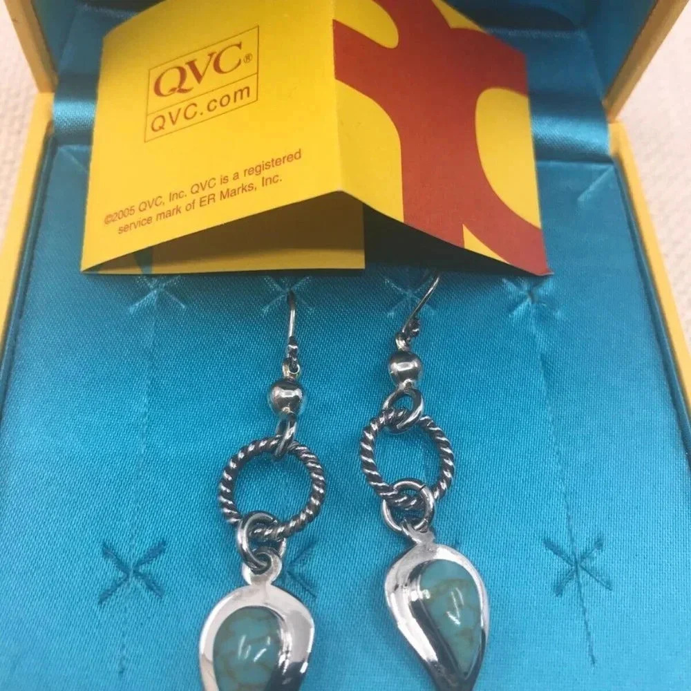 Elegant South West 925 Sterling Silver Earrings by RAFUL CANO MEXICO - Picture 15 of 15